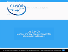 Tablet Screenshot of lelavoir.be